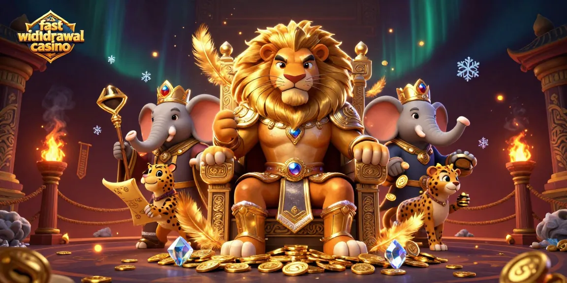 Experience the excitement of fast withdrawal casino games with dynamic characters and rich visuals.